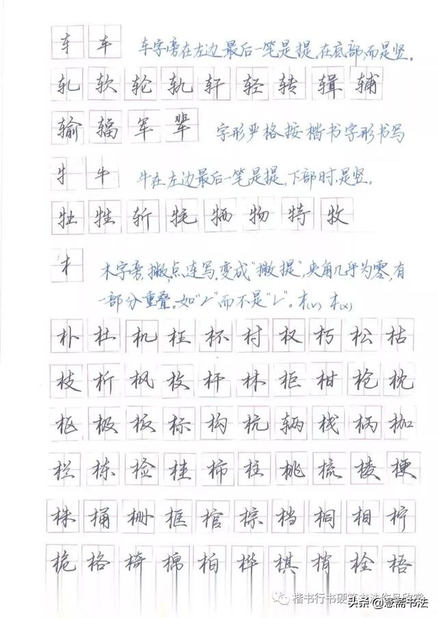 笔墨诗意硬笔行书字帖（钢笔字行书入门技法教程）(9)