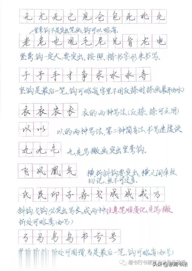 笔墨诗意硬笔行书字帖（钢笔字行书入门技法教程）(5)