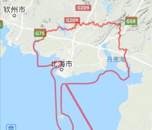 北海海域属于哪个省