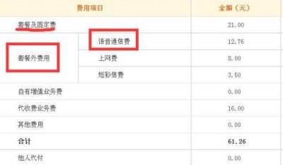 ​语音通信费是什么费用，套餐外语音通信费是什么？