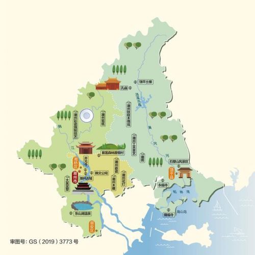 广州市地图全图高清版  广州市地图显示各个区-第1张图片-