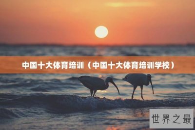 ​中国十大体育培训（中国十大体育培训学校）