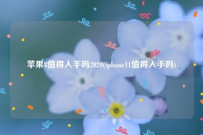 ​苹果8值得入手吗2020(iphone11值得入手吗)