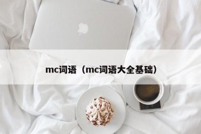 ​mc词语（mc词语大全基础）