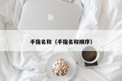 ​手指名称（手指名称顺序）