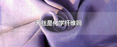 ​天丝是天然纤维还是化学纤维 天丝是不是合成纤维