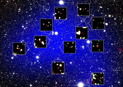 ​日本天文学家在鲸鱼座方位发现距离地球130亿光年的原始银河星团“z66OD”