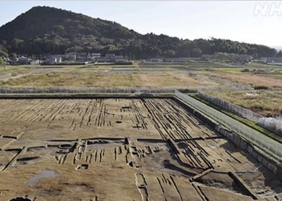 ​全国首次 日本奈良县出土弥生时代水利设施遗迹