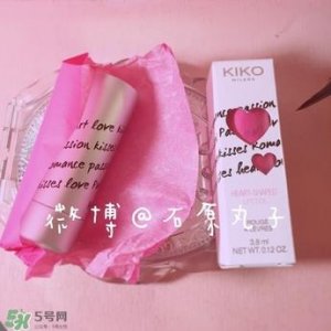 ​kiko2017情人节爱心口红色号 kiko2017情人节爱心口红试色