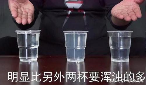 加水鉴别白酒真假