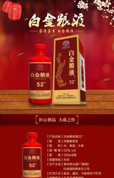 白金粮液36度怎么样