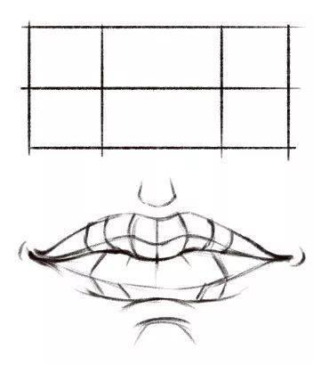 动漫人物嘴巴该怎么画？适合初学者学习的嘴巴画法！