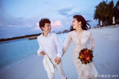 ​韩天宇刘秋宏婚礼，两个世界冠军结婚竟这么低调