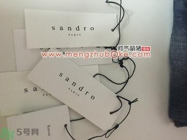 Sandro真假辨别图 Sandro衣服连衣裙子真假鉴别