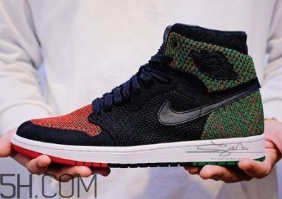 ​air jordan 1 flyknit黑人月配色发售时间_多少钱？