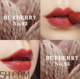 ​burberry93口红试色 burberry巴宝莉93是什么颜色