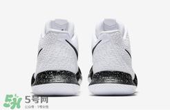 nike kyrie 3黑白配色多少钱？耐克欧文3代黑白配色专柜价格