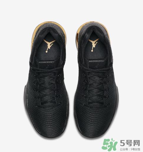 air jordan 31 low metallic gold黑金配色什么时候发售？