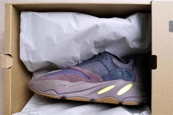 yeezy 700 mauve测评 椰子700 mauve开箱细节