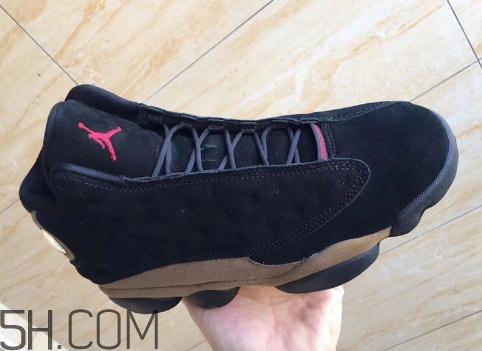 air jordan 13 olive麂皮橄榄配色上脚效果怎么样？