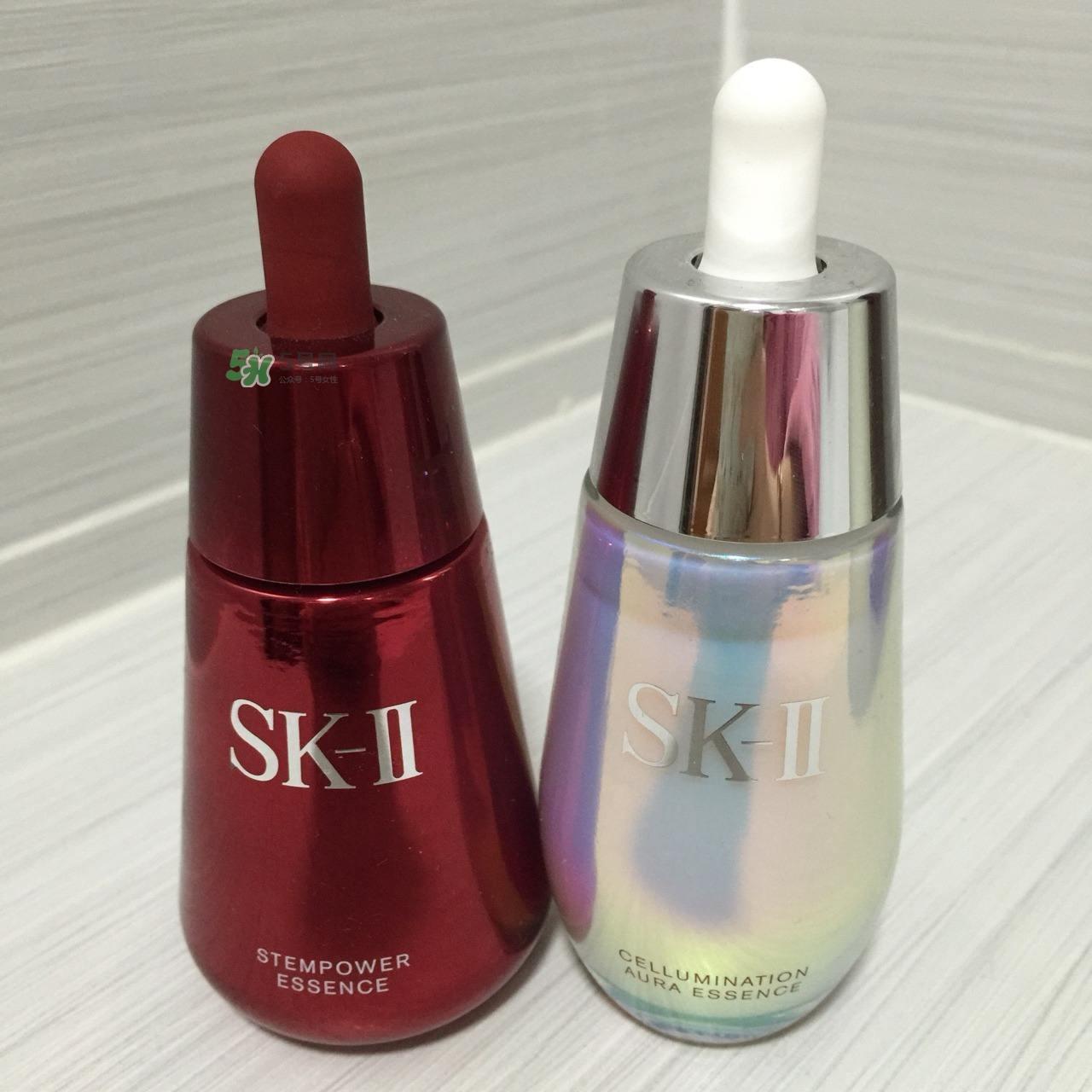 sk2小红瓶和小灯泡精华哪个好？sk2小灯泡和小银瓶精华区别