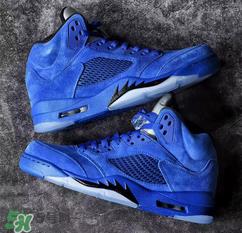 air jordan5麂皮皇家蓝什么时候发售？aj5 blue suede上市时间