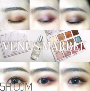 ​venus marble眼影怎么用 3种画法教程