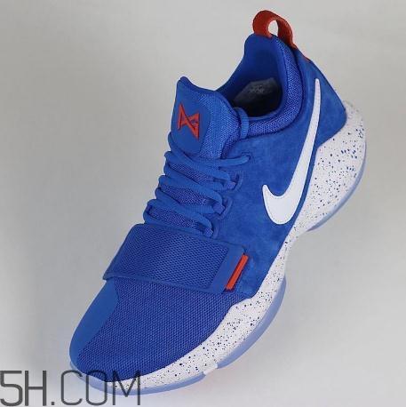 nike pg1 blue suede实物什么样？