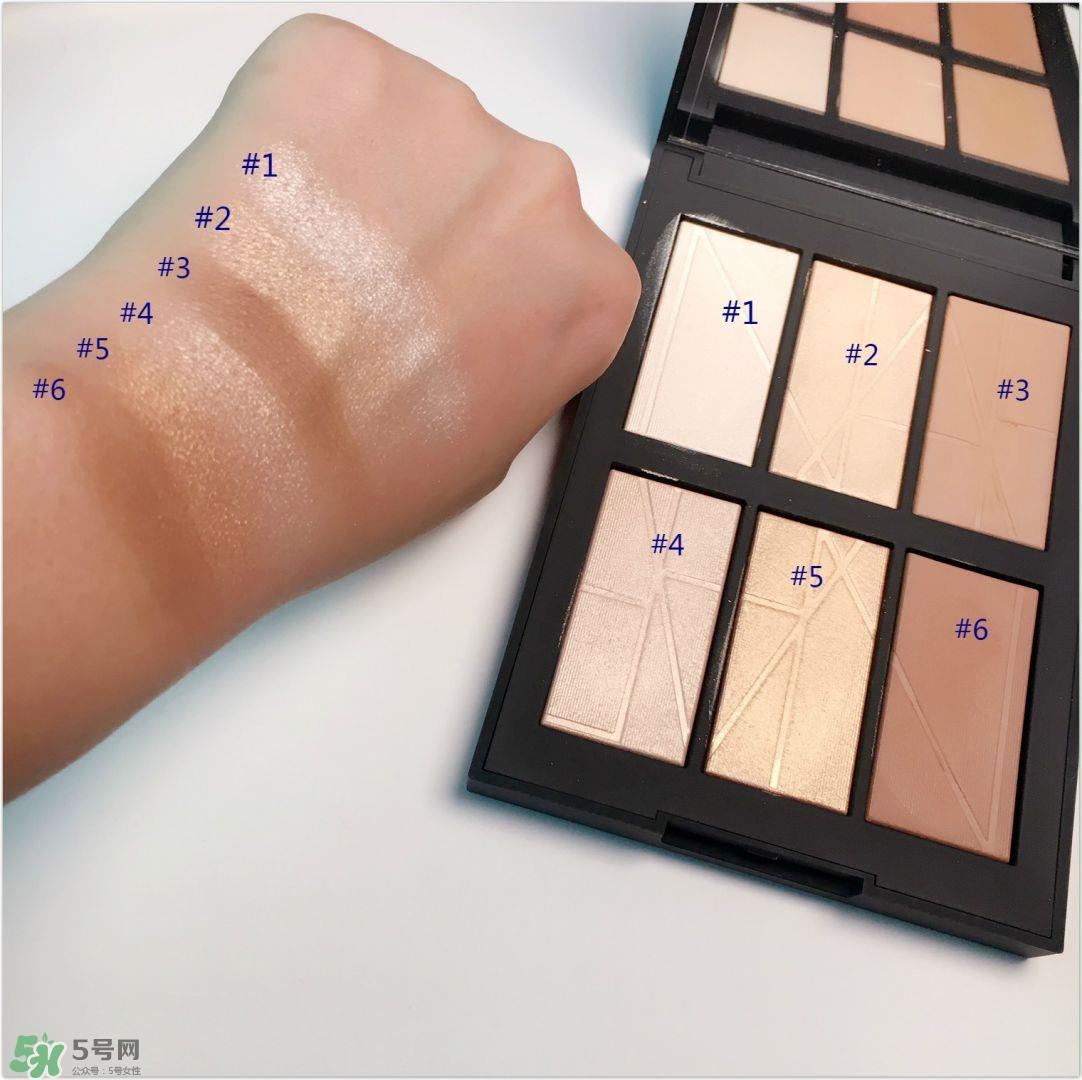 nars2017七夕情人节限量礼盒色号_试色图