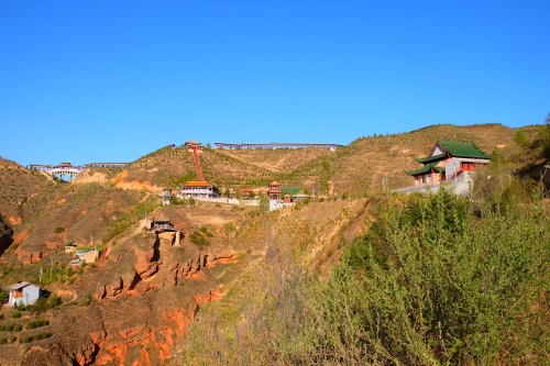 甘肃会宁最美桃花山，这里浓缩着一条红军长征路