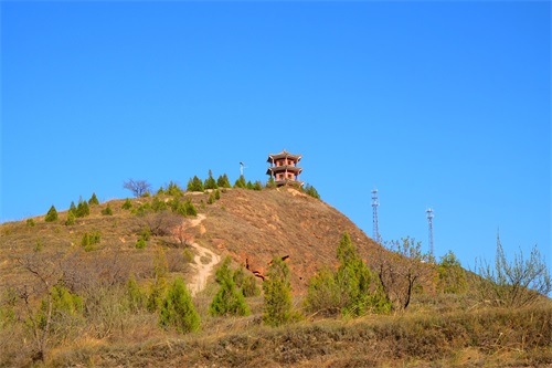 甘肃会宁最美桃花山，这里浓缩着一条红军长征路