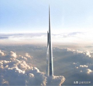 ​超1000米——全球在建最高楼：沙特吉达塔，灯火通明，即将复工！