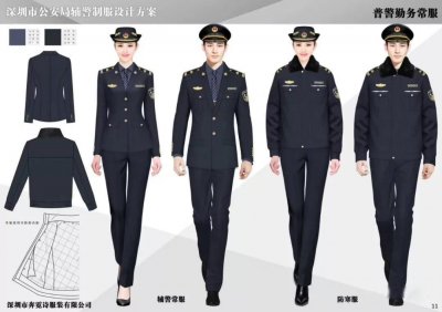 ​最新辅警制服图样曝光！网友却说：穿什么不重要？